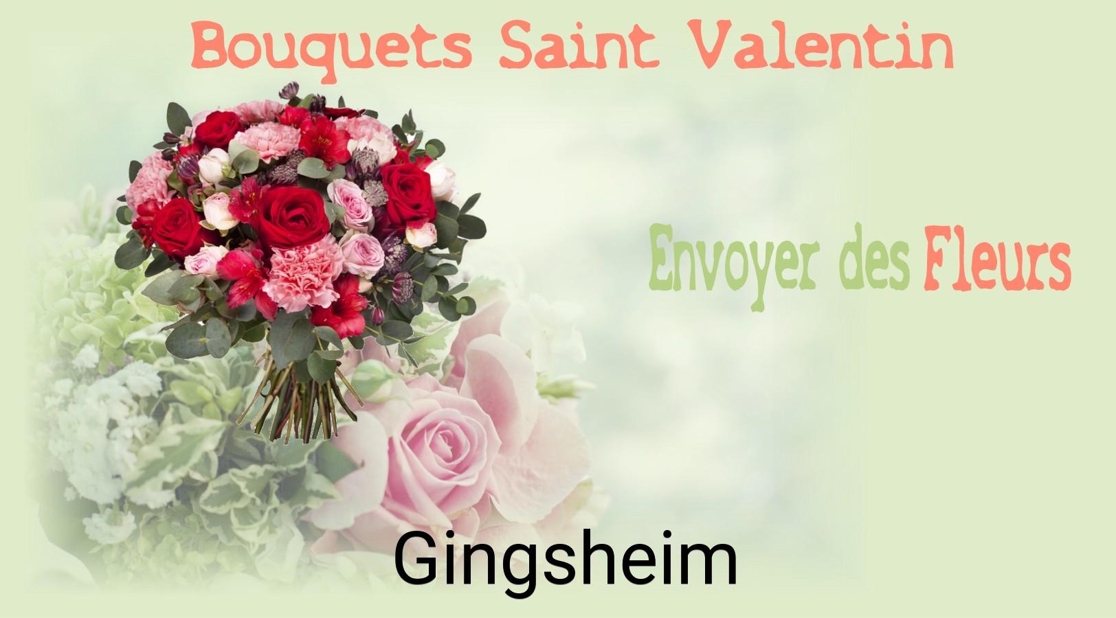 Roses de Saint-Valentin livrées à Gingsheim